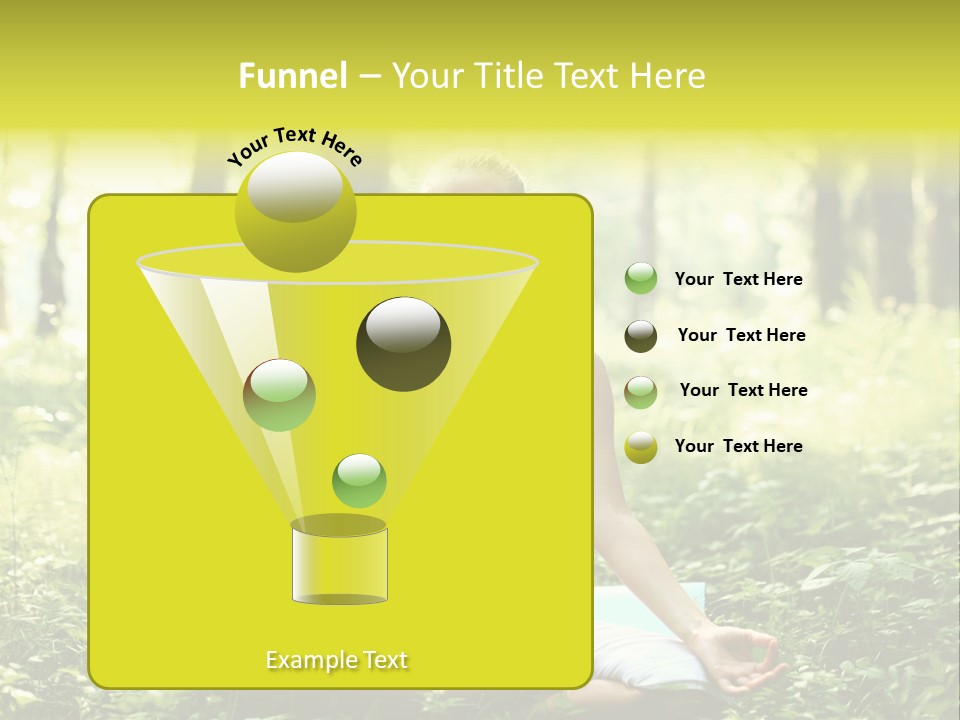 Fitness Recreation White PowerPoint Template