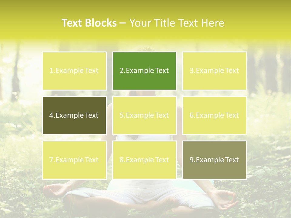 Fitness Recreation White PowerPoint Template