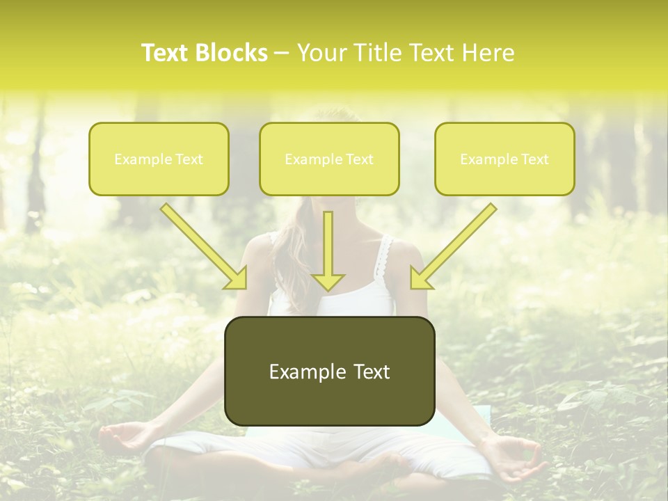 Fitness Recreation White PowerPoint Template