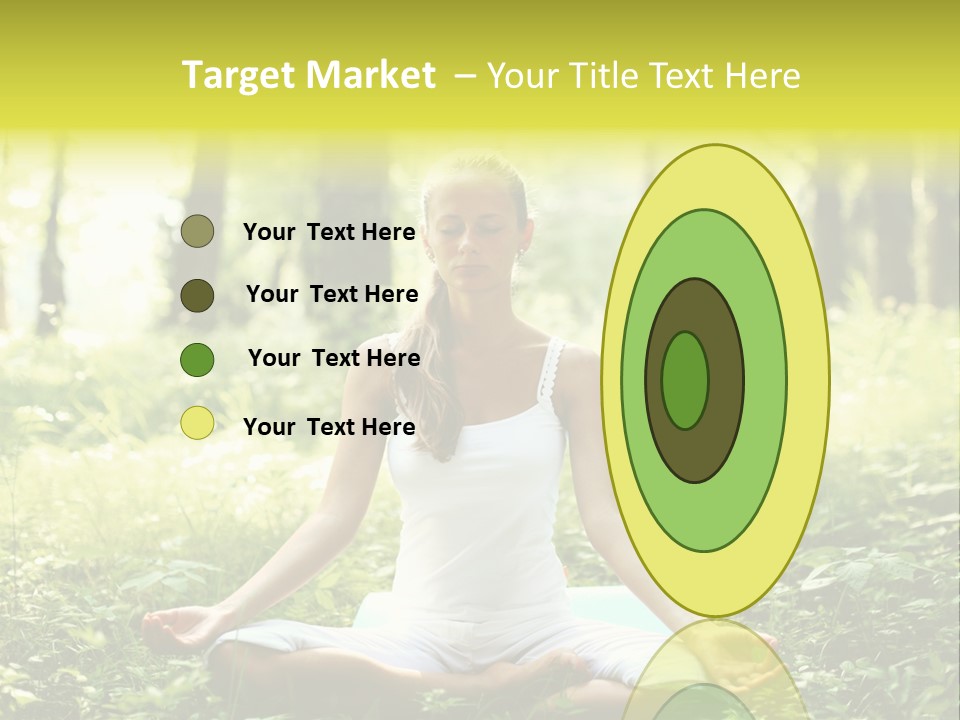 Fitness Recreation White PowerPoint Template