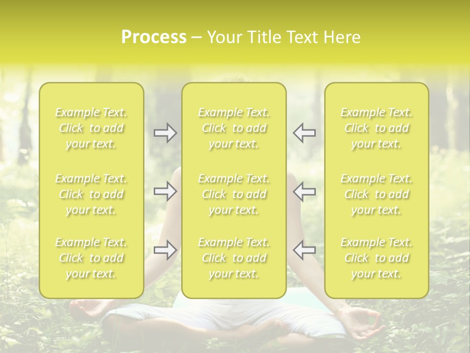 Fitness Recreation White PowerPoint Template