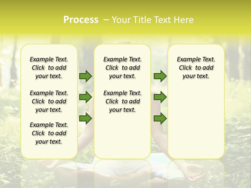 Fitness Recreation White PowerPoint Template
