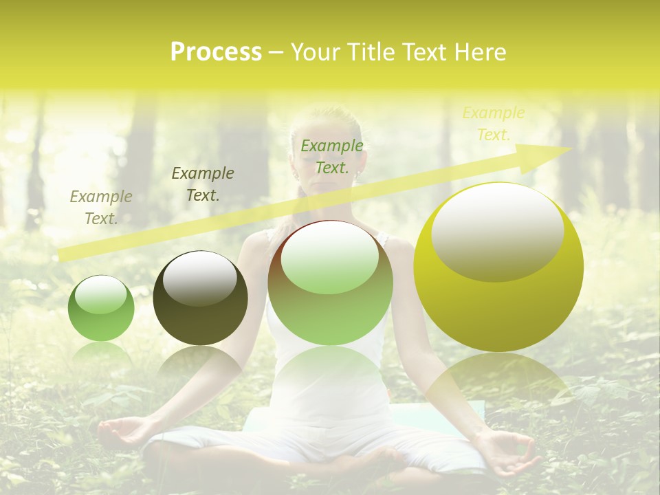 Fitness Recreation White PowerPoint Template