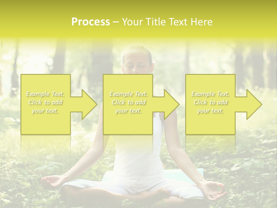 Fitness Recreation White PowerPoint Template