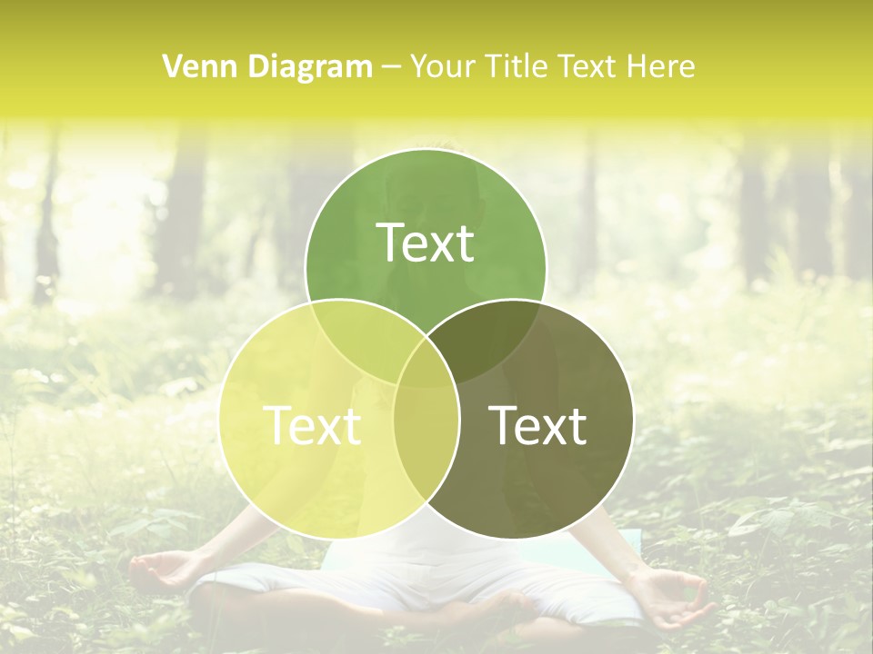 Fitness Recreation White PowerPoint Template