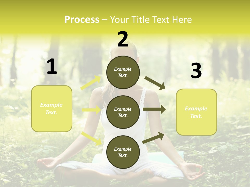 Fitness Recreation White PowerPoint Template