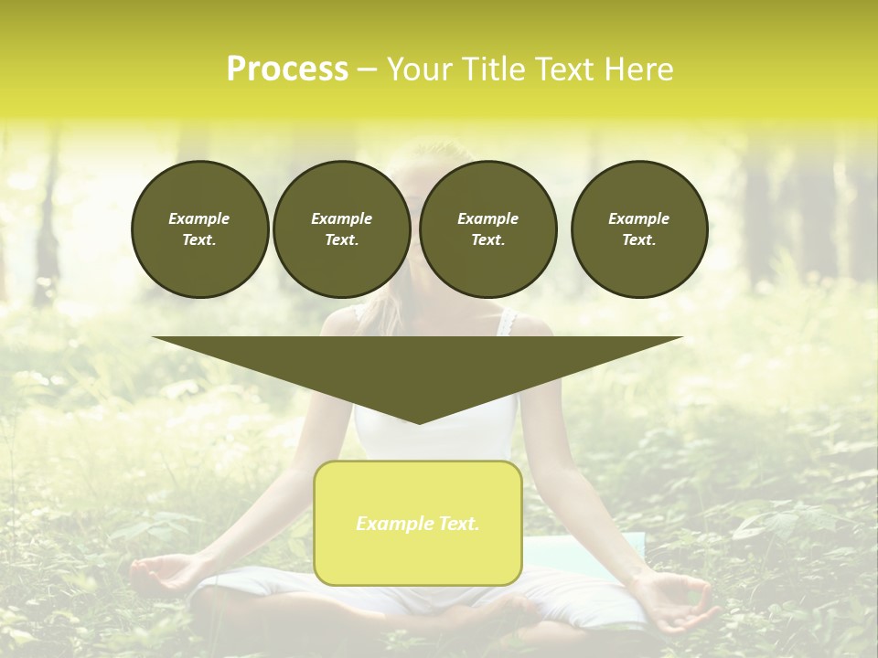 Fitness Recreation White PowerPoint Template