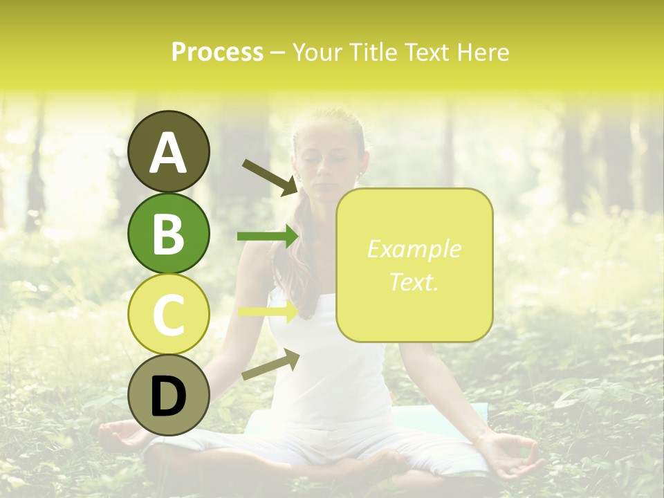 Fitness Recreation White PowerPoint Template