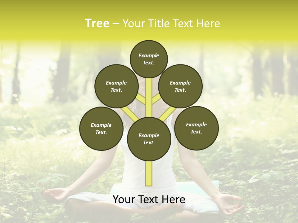 Fitness Recreation White PowerPoint Template