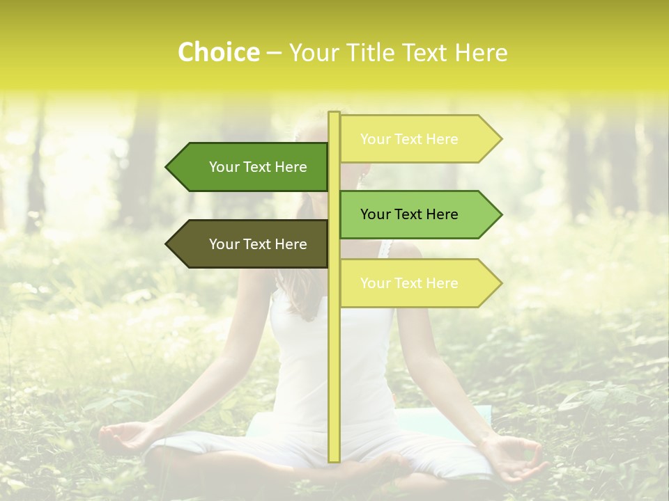 Fitness Recreation White PowerPoint Template