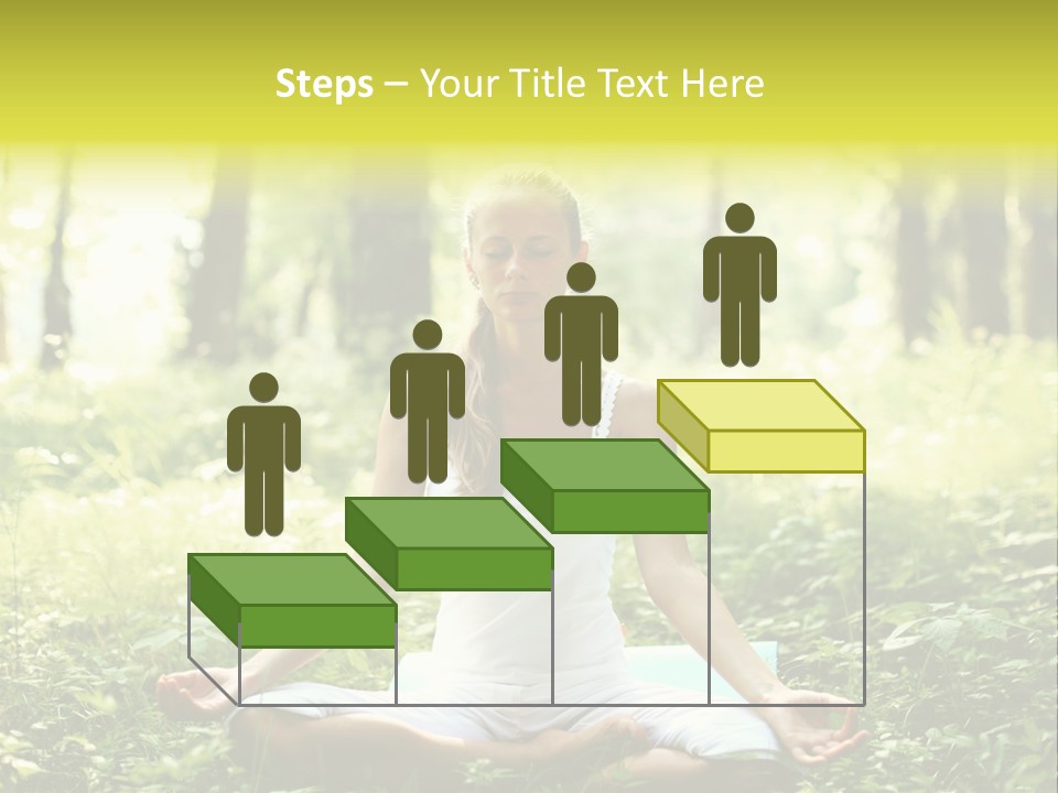 Fitness Recreation White PowerPoint Template