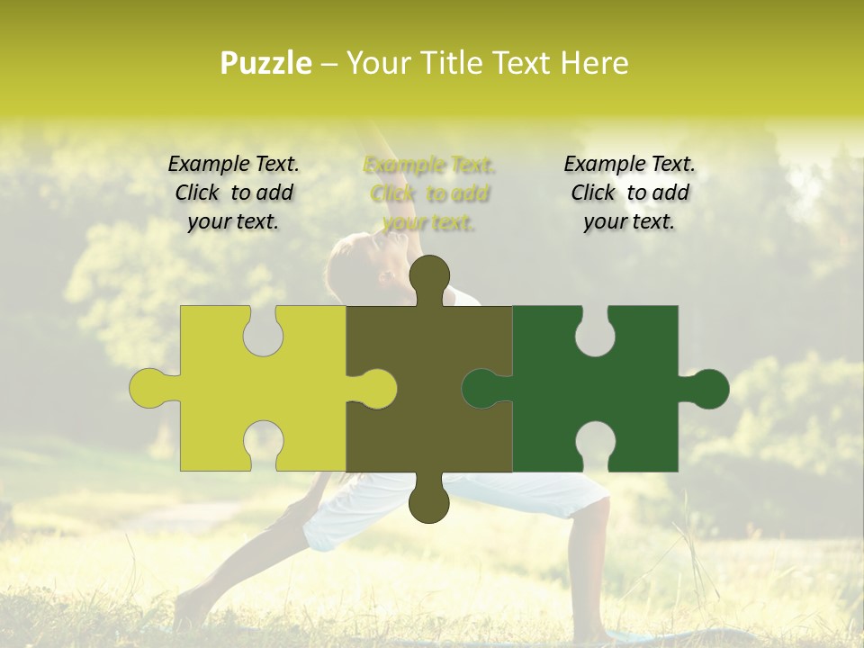 Care Fitness Energy PowerPoint Template