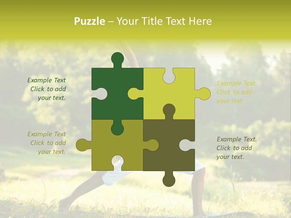 Care Fitness Energy PowerPoint Template