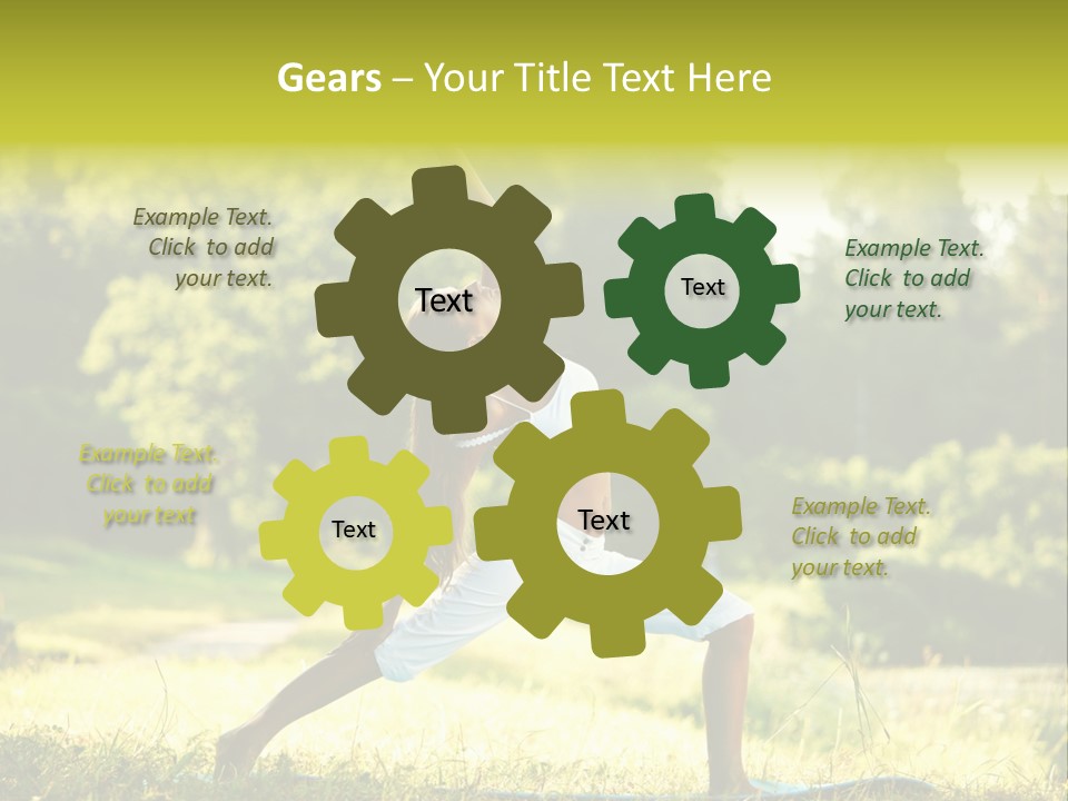 Care Fitness Energy PowerPoint Template