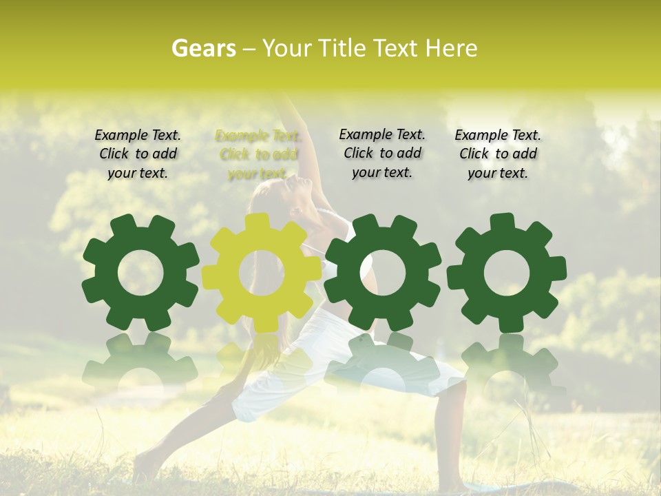 Care Fitness Energy PowerPoint Template