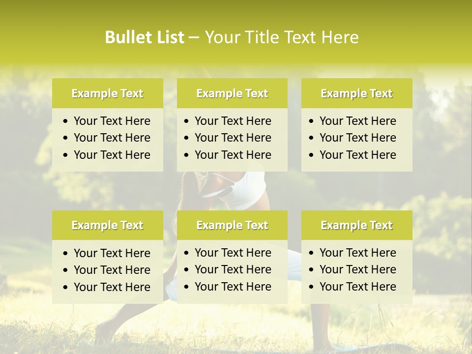Care Fitness Energy PowerPoint Template
