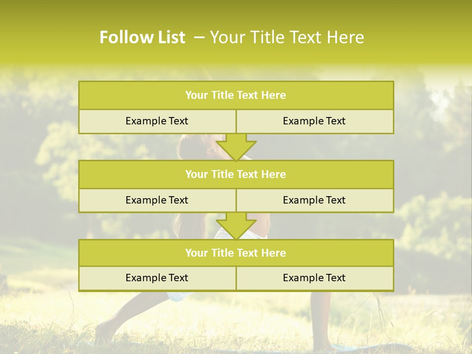 Care Fitness Energy PowerPoint Template