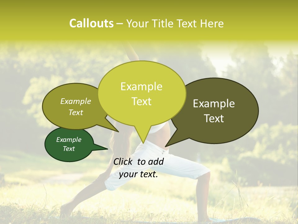 Care Fitness Energy PowerPoint Template