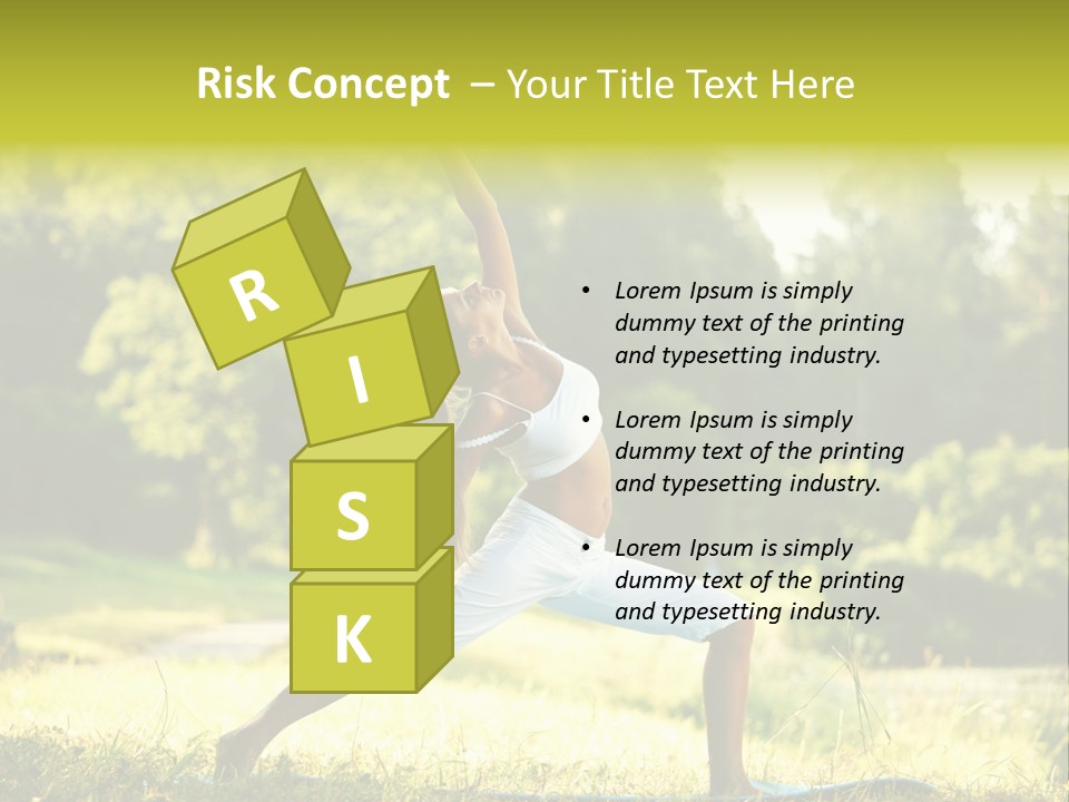 Care Fitness Energy PowerPoint Template