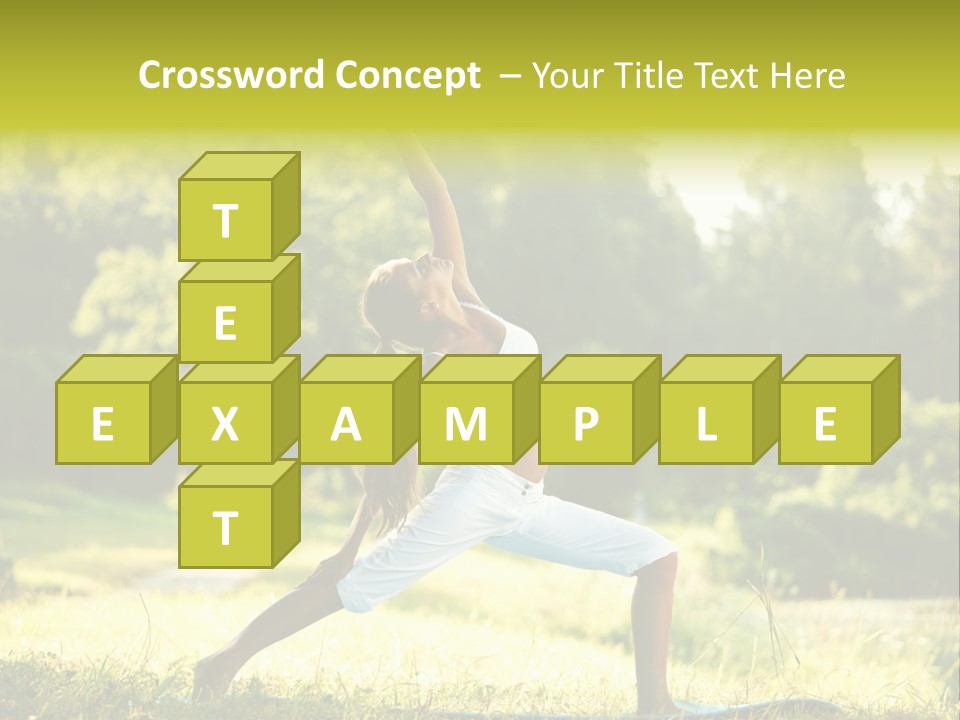 Care Fitness Energy PowerPoint Template