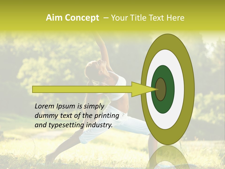 Care Fitness Energy PowerPoint Template