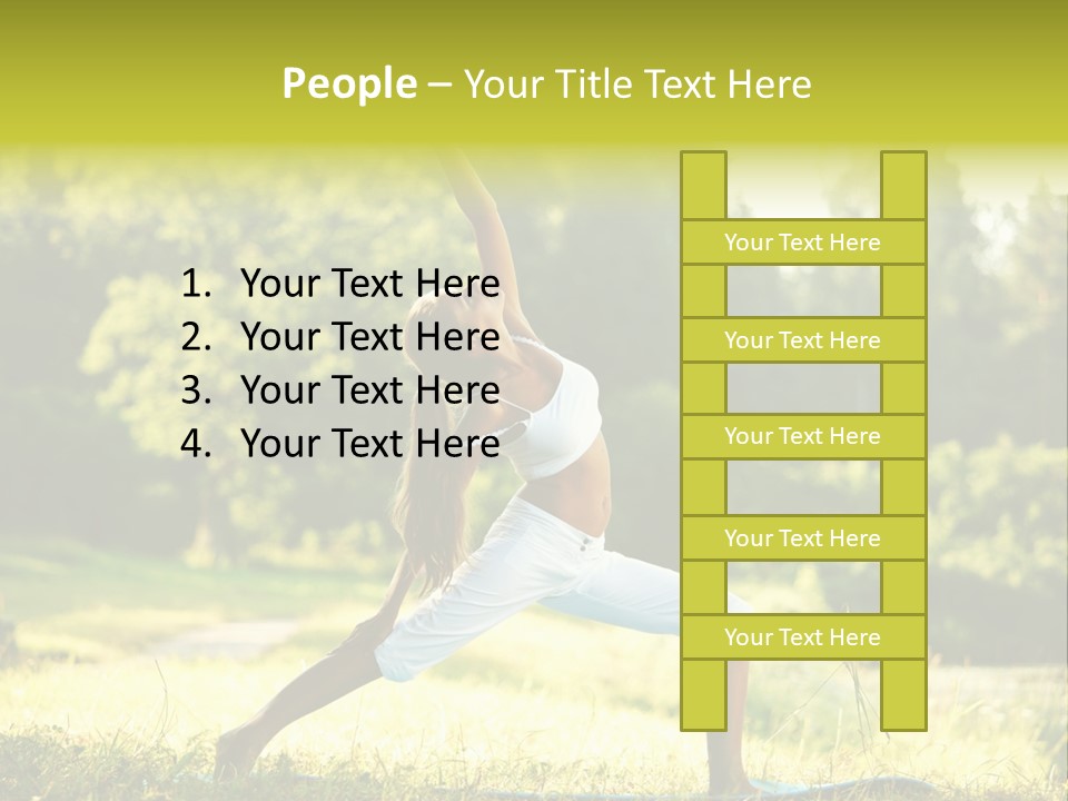 Care Fitness Energy PowerPoint Template