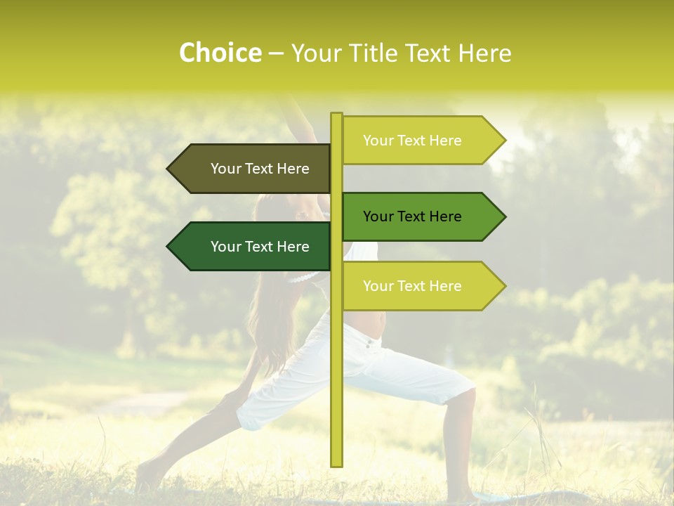 Care Fitness Energy PowerPoint Template