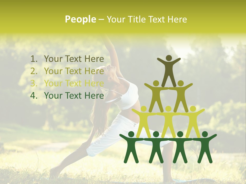 Care Fitness Energy PowerPoint Template