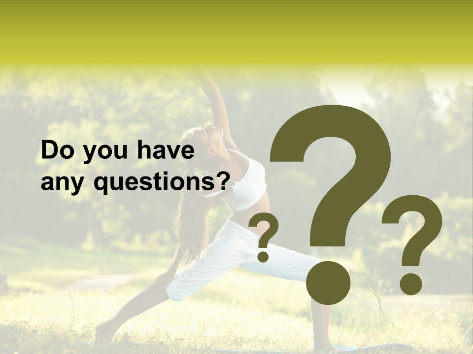 Care Fitness Energy PowerPoint Template