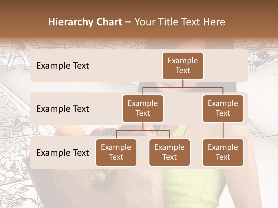 Portrait Fruit Person PowerPoint Template