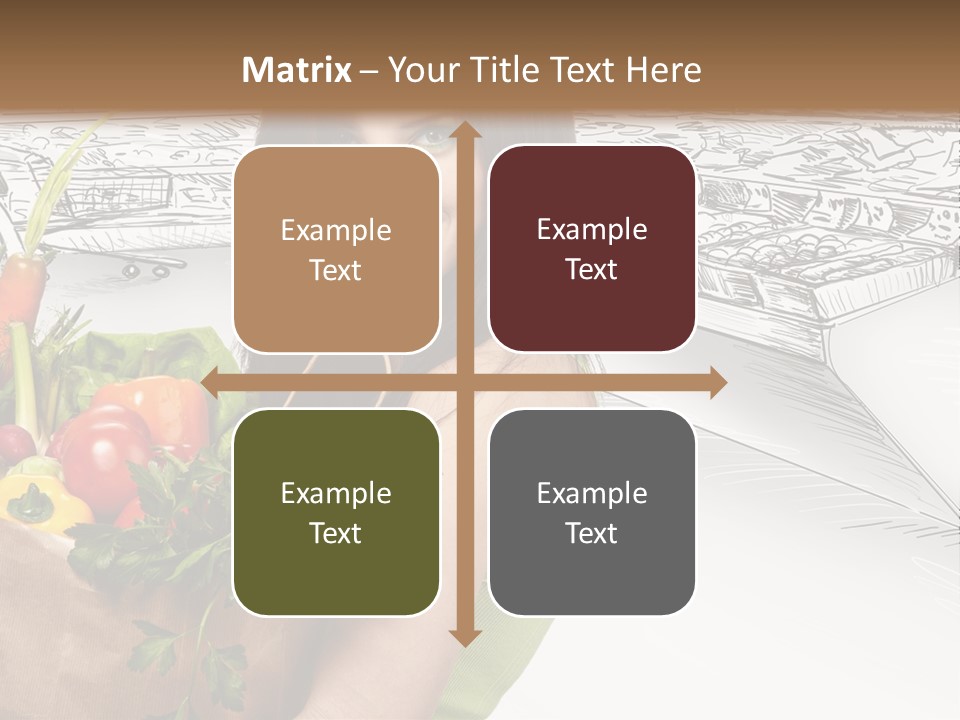 Customer Edible Grapes PowerPoint Template