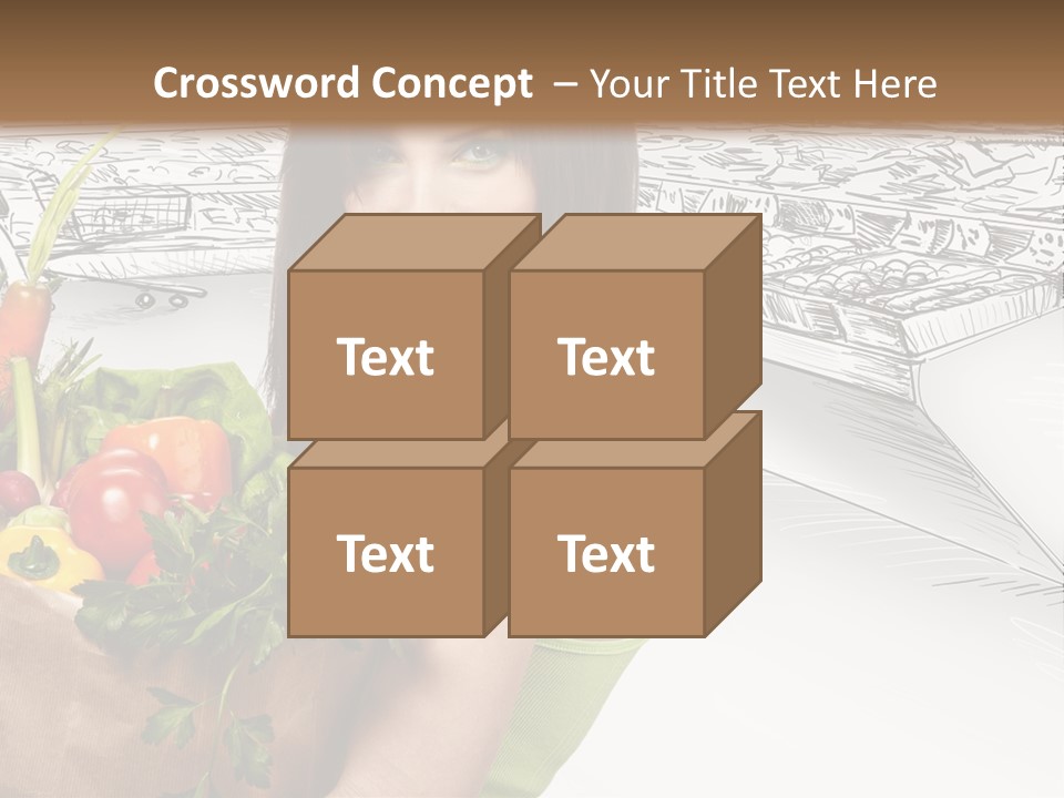 Customer Edible Grapes PowerPoint Template