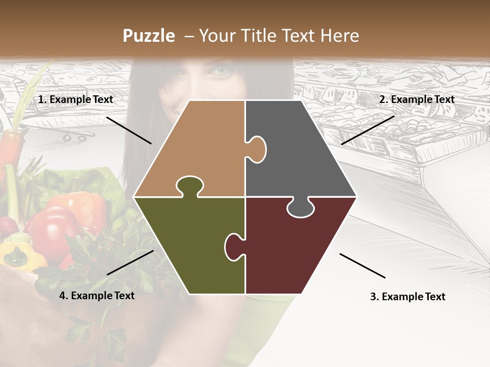 Customer Edible Grapes PowerPoint Template