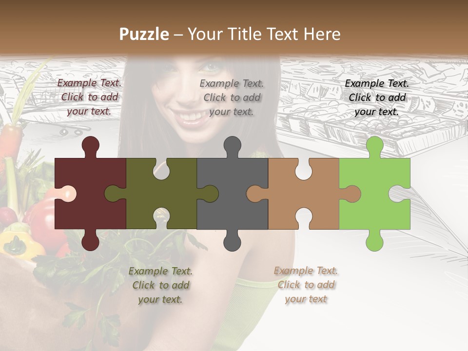 Customer Edible Grapes PowerPoint Template