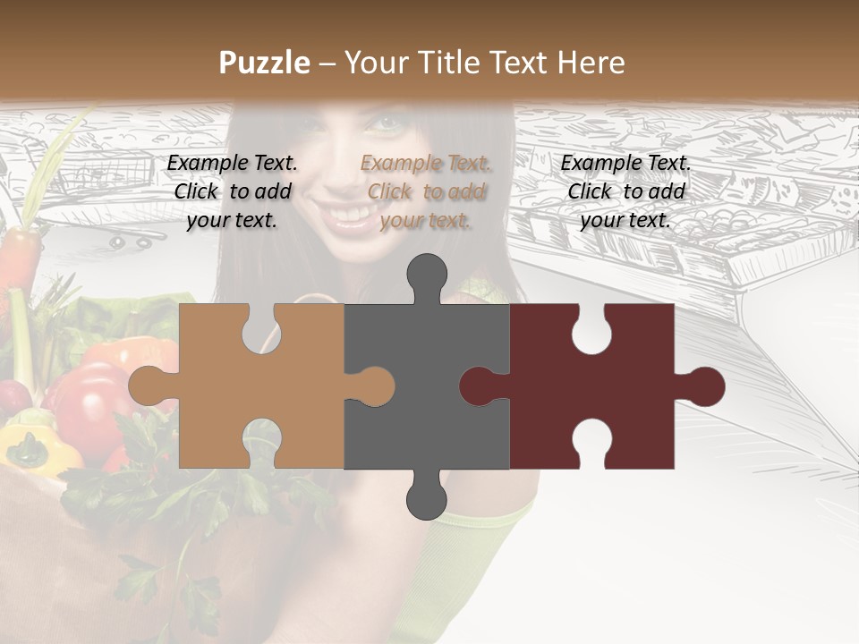 Customer Edible Grapes PowerPoint Template