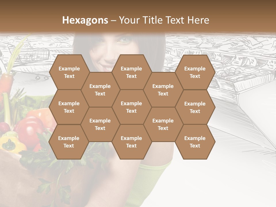 Customer Edible Grapes PowerPoint Template