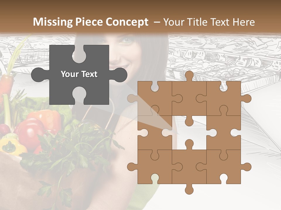 Customer Edible Grapes PowerPoint Template