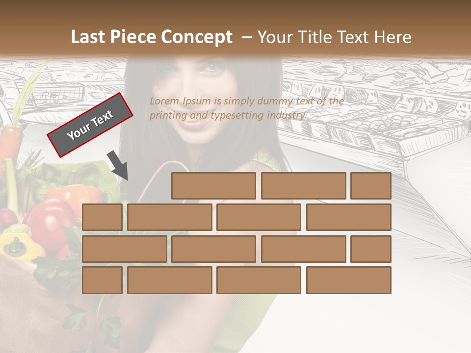 Customer Edible Grapes PowerPoint Template