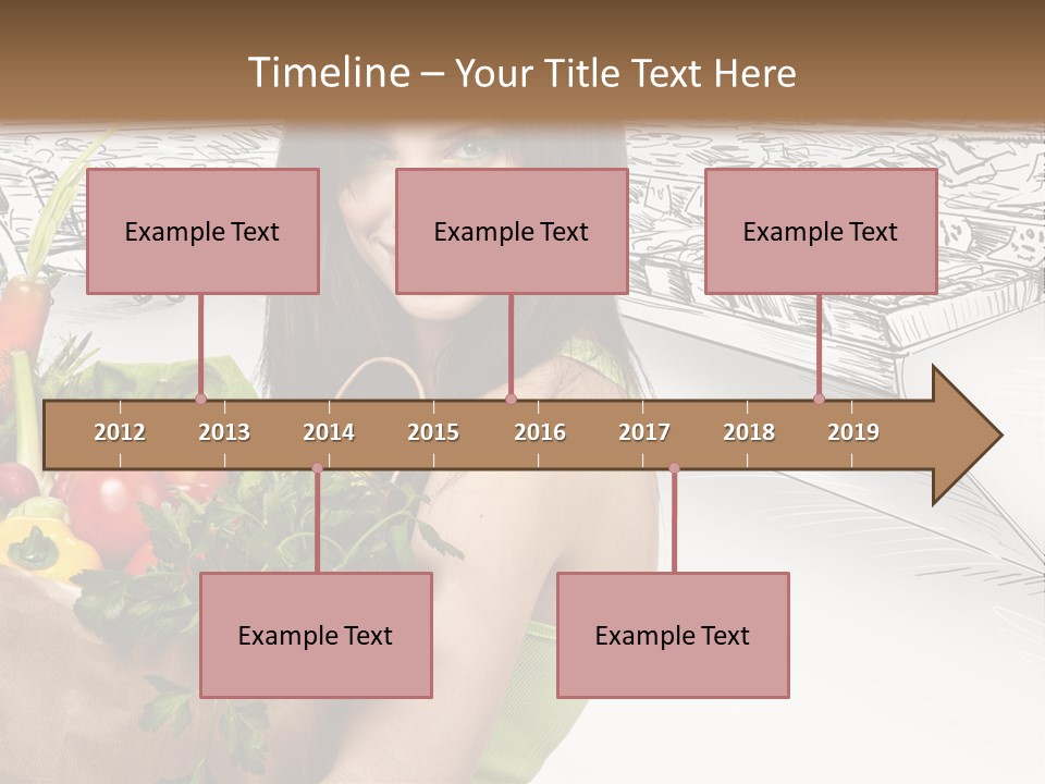 Customer Edible Grapes PowerPoint Template