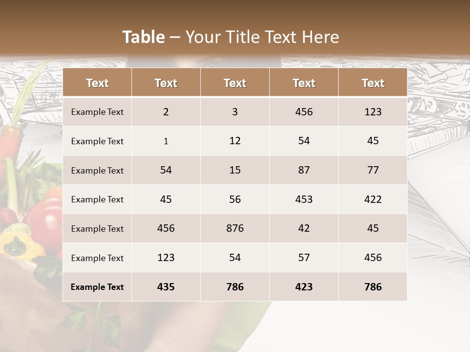 Customer Edible Grapes PowerPoint Template