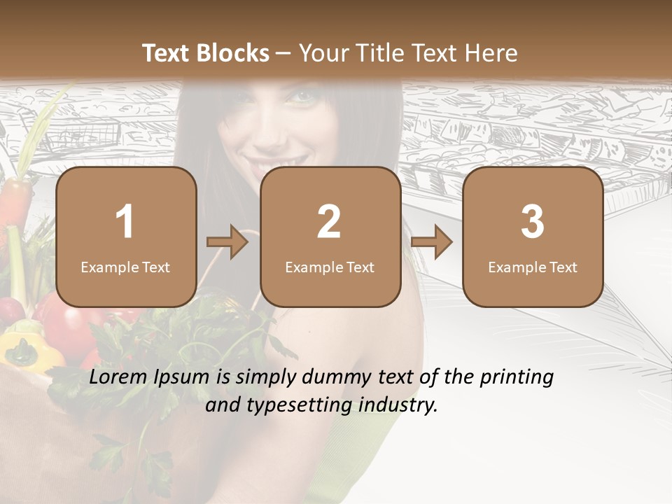 Customer Edible Grapes PowerPoint Template