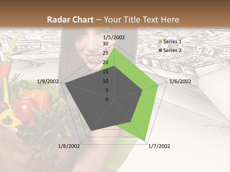 Customer Edible Grapes PowerPoint Template