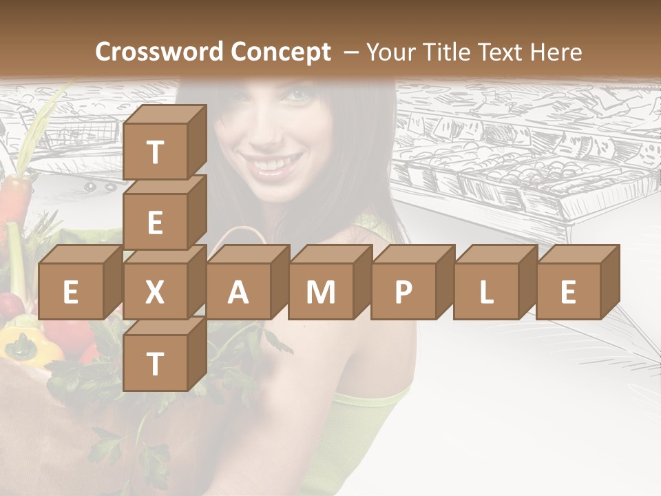 Customer Edible Grapes PowerPoint Template