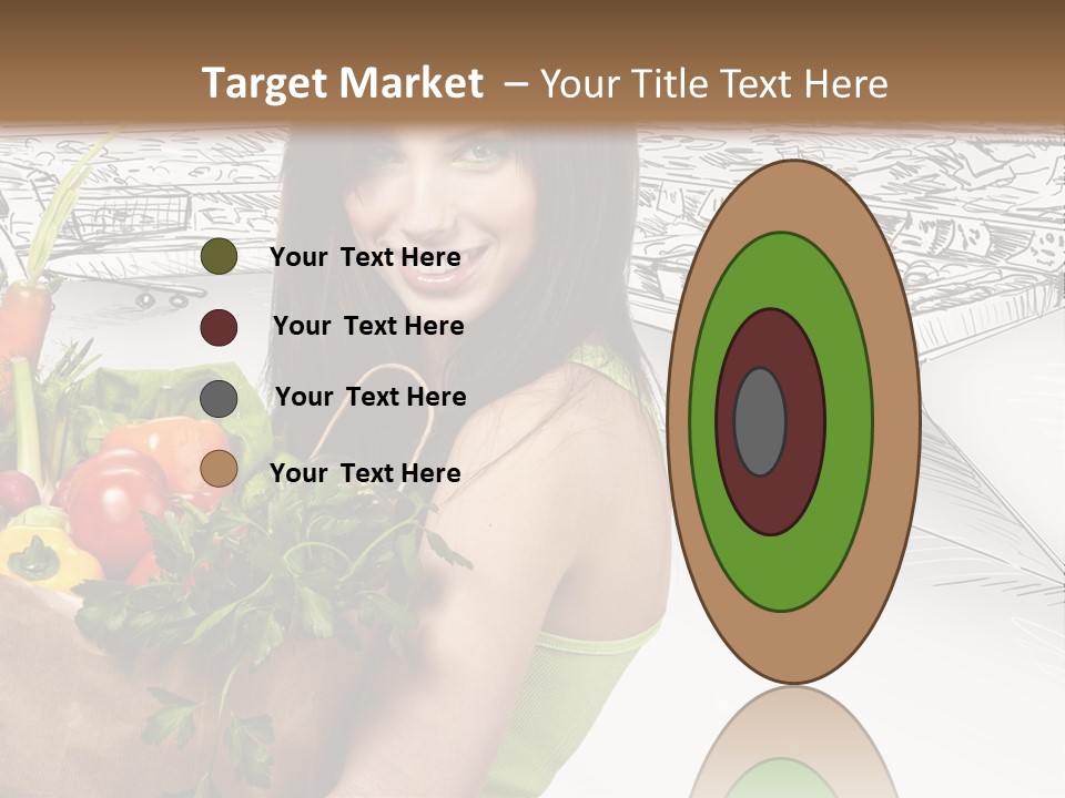 Customer Edible Grapes PowerPoint Template