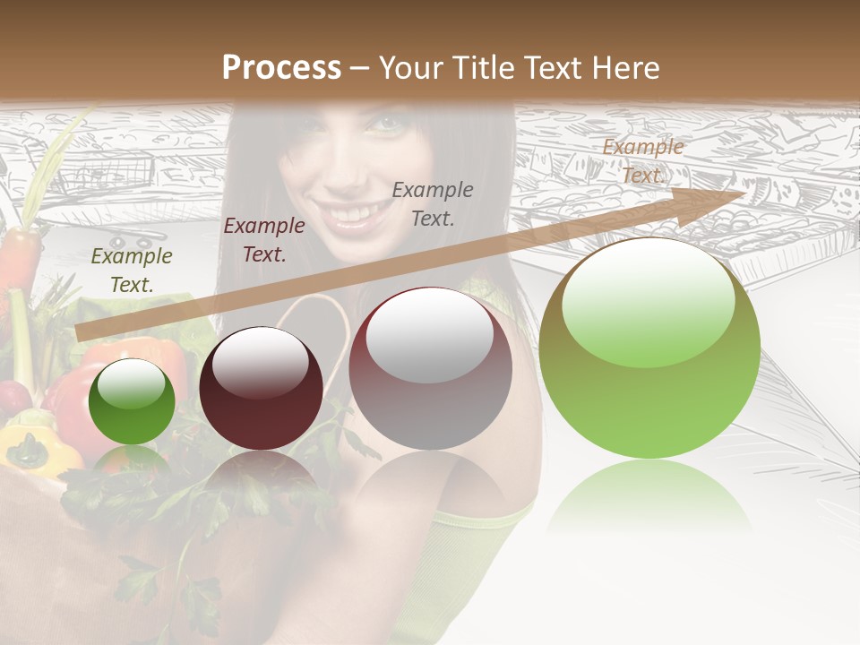 Customer Edible Grapes PowerPoint Template
