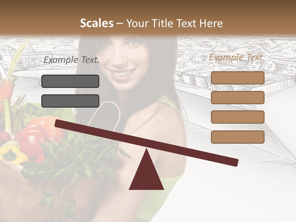 Customer Edible Grapes PowerPoint Template