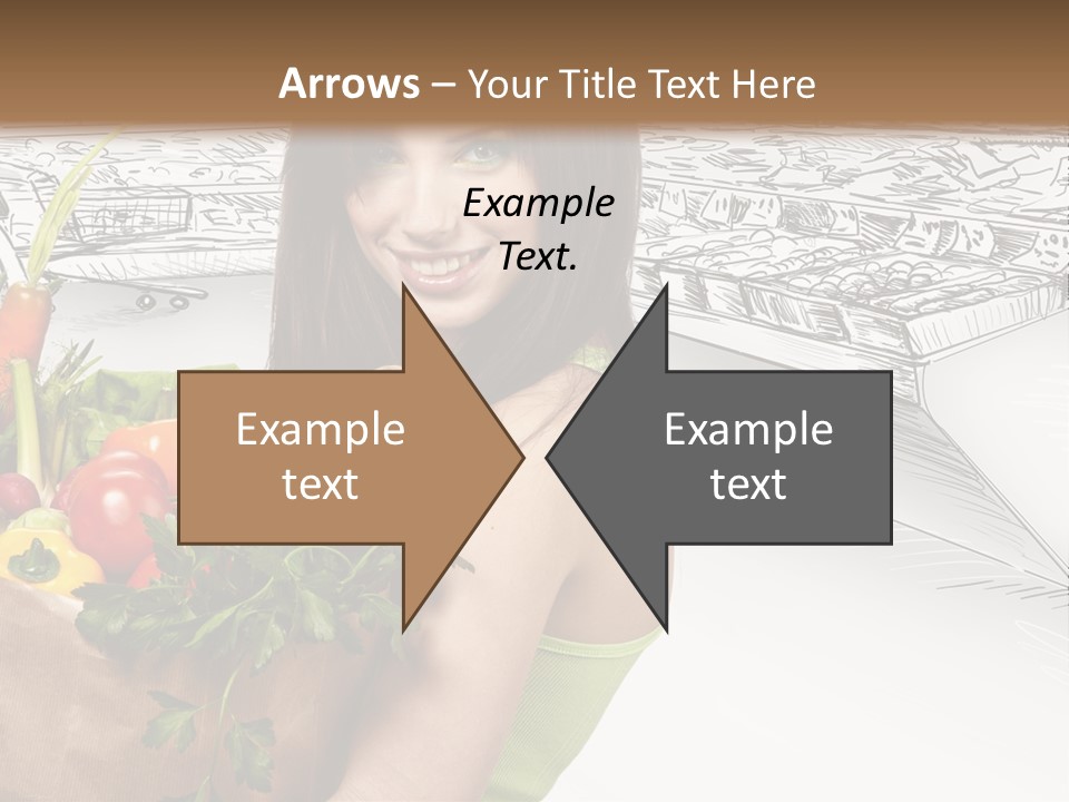Customer Edible Grapes PowerPoint Template