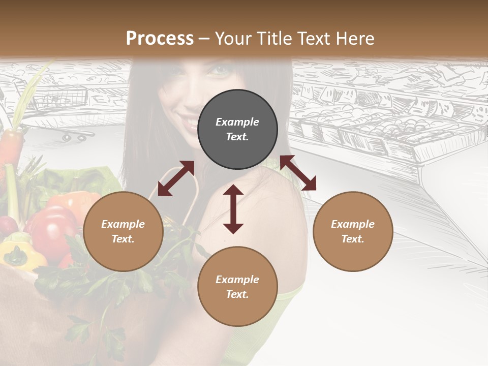 Customer Edible Grapes PowerPoint Template