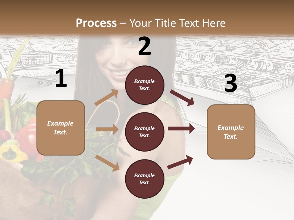 Customer Edible Grapes PowerPoint Template