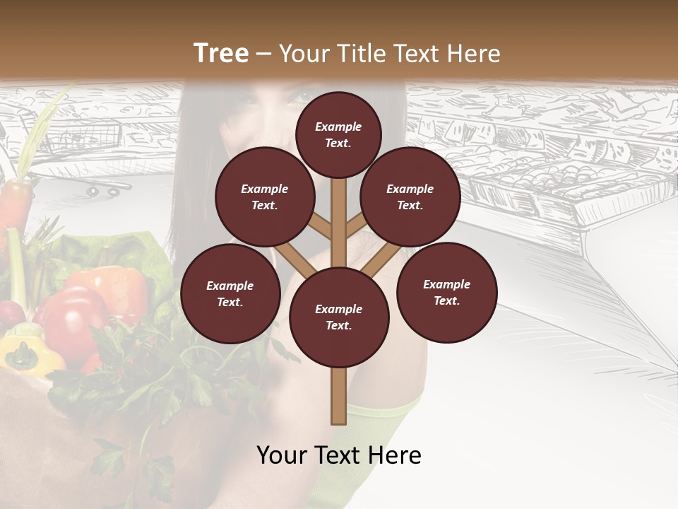 Customer Edible Grapes PowerPoint Template